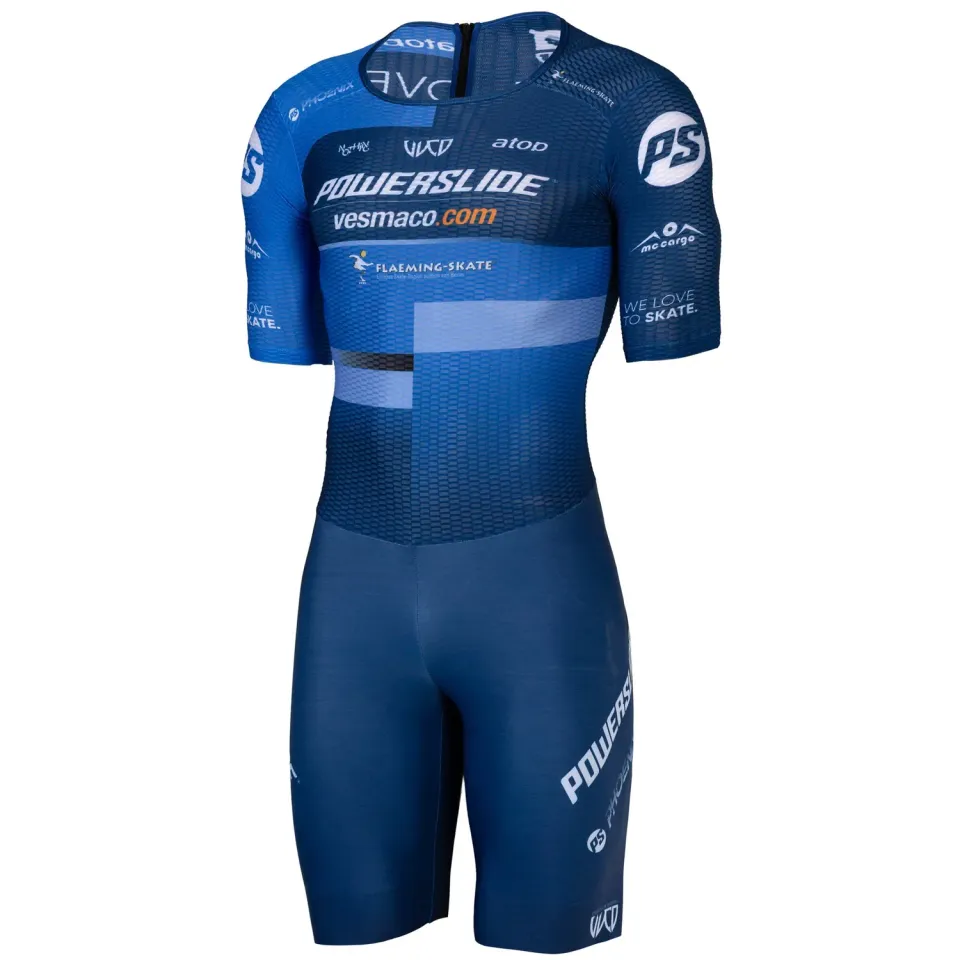 Powerslide Aero Suit speedsuit herre blå