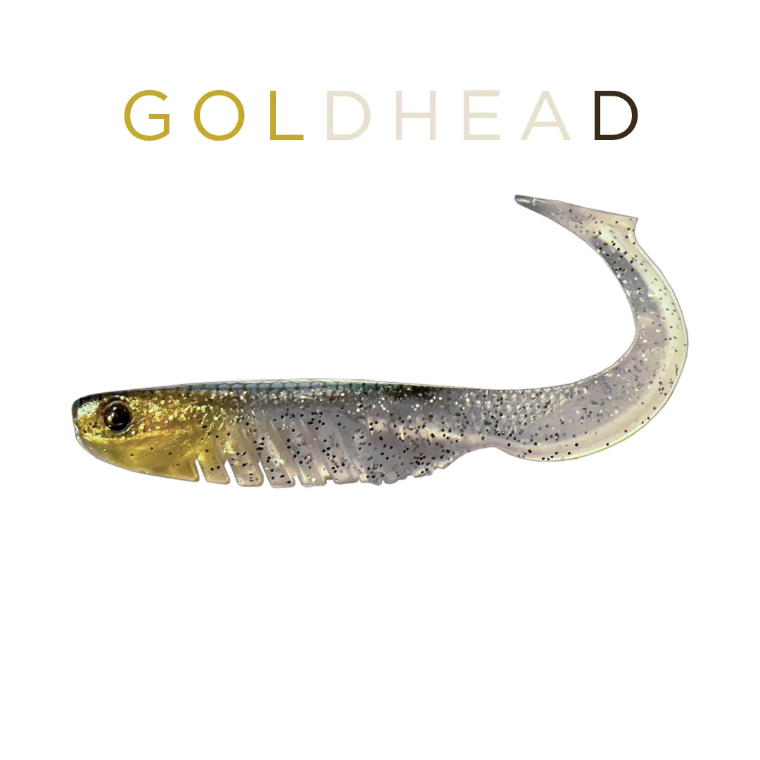 Headbanger BangerRibs V2 gummiagn 2-3/4" Lime Shad 5-pak
