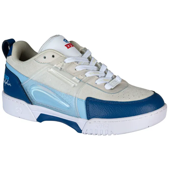 Epic Air Dolphin grindsko sneaker blå hvid