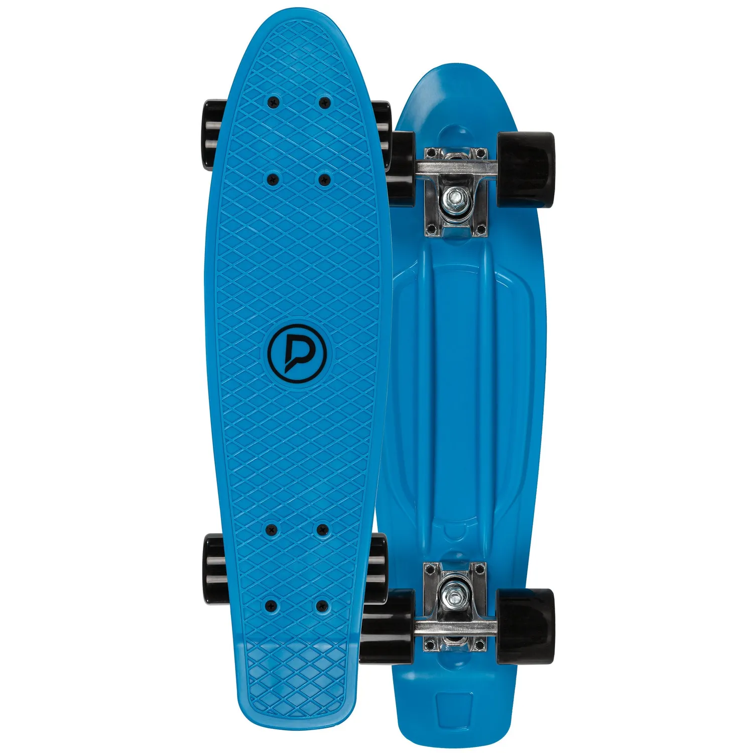 Playlife Vinyl Classic cyan cruiser skateboard 22"