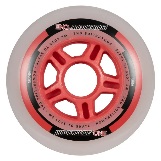 Powerslide ONE 90/82A hjul 4-pak fitness