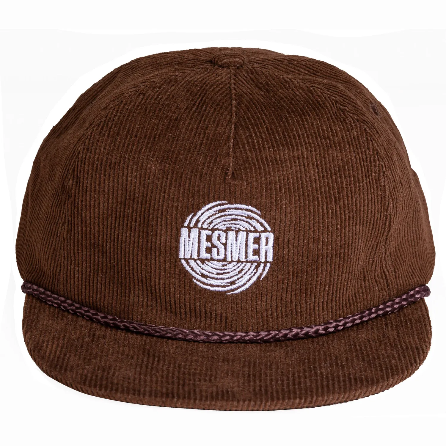 Mesmer Spiral Cap kasket brun fløjl