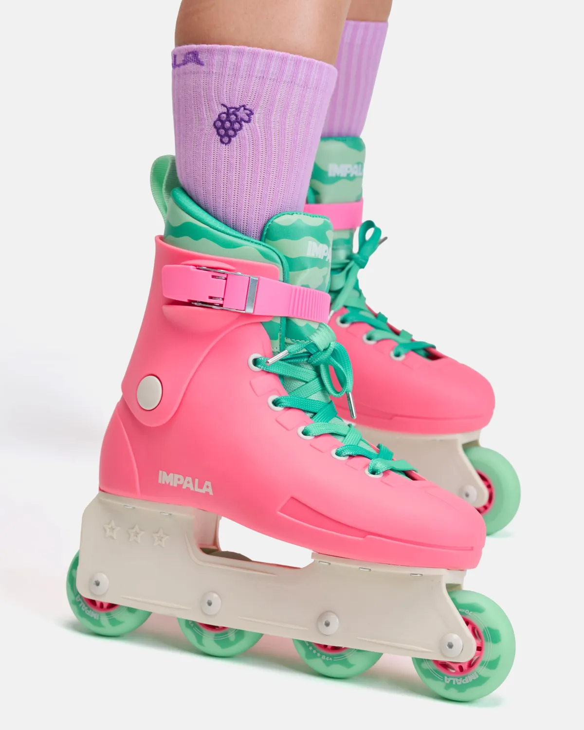 Impala Skate Sock 3-pak strømper Fruit bomuld