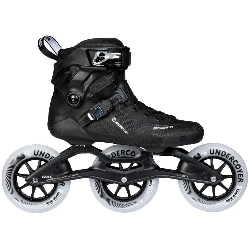 Powerslide Stream Carbon 125 inlineskøjter 3x125mm