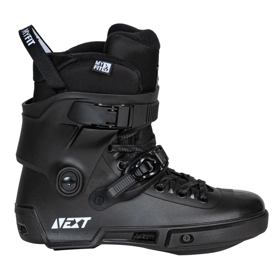 Powerslide Next Black støvle 42-43 formbar