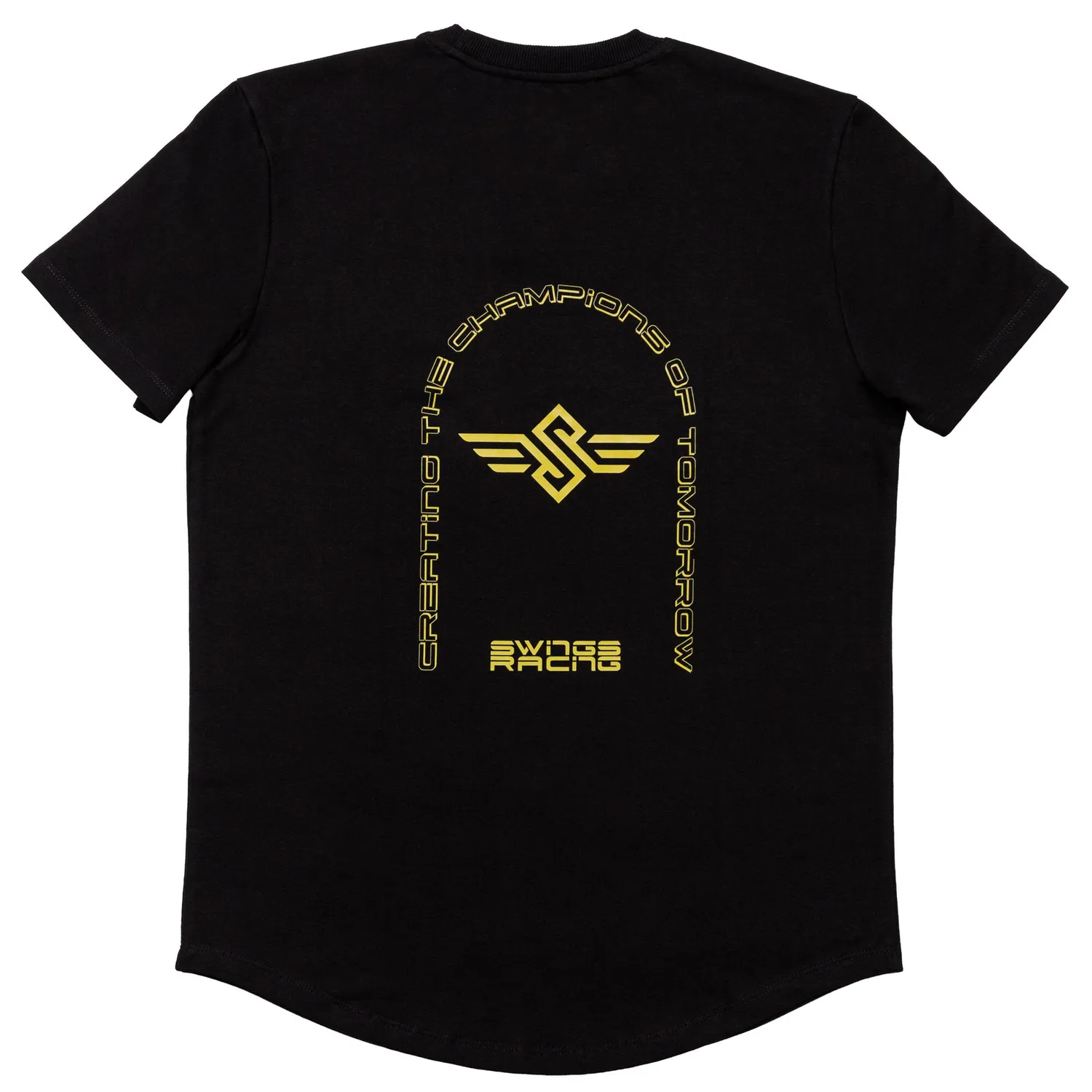 Powerslide Swings Racing Tee Black T-shirt sort let bomuld