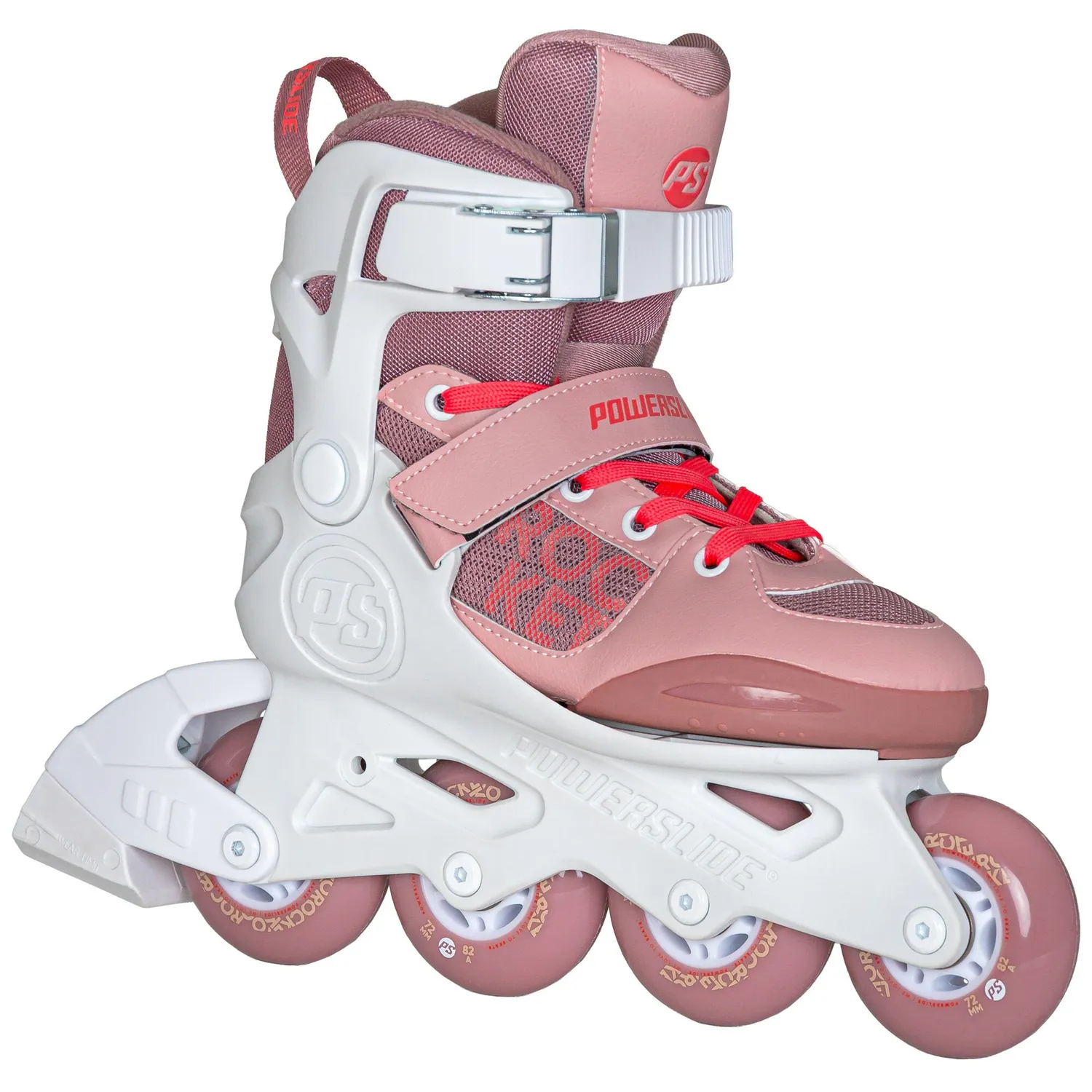 Powerslide Rocket Pale Mauve justerbare børneinliners