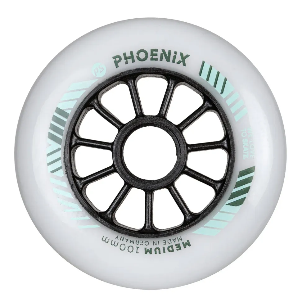 Powerslide Phoenix 100mm DD Medium hjul 8-pak