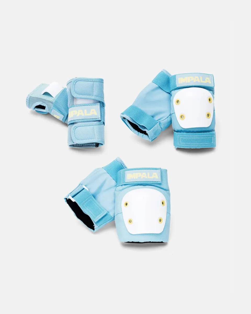 Impala Kids beskyttelsessæt sky blue/yellow YS-YM