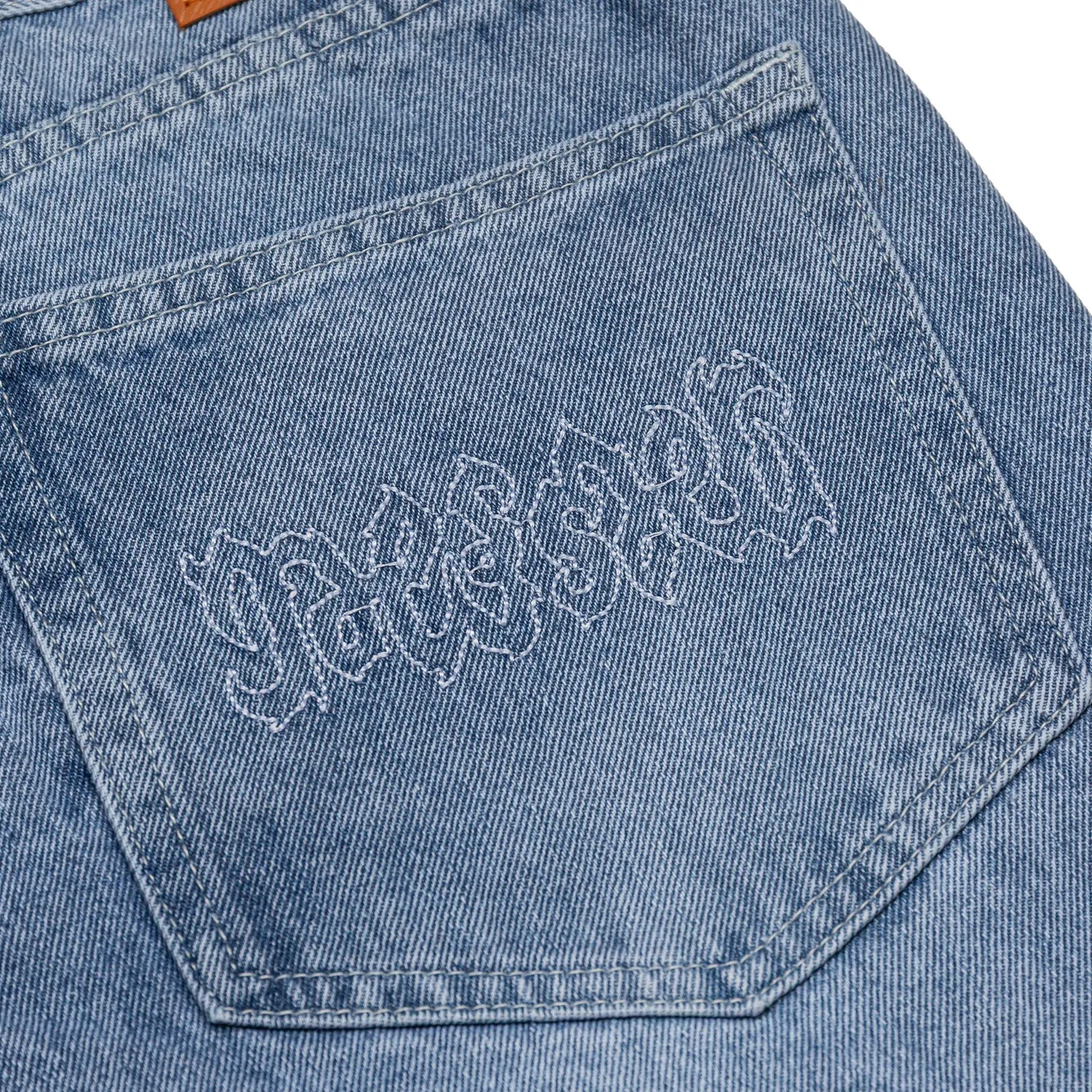 Mesmer Jeans I jeans clear blue tapered afslappet