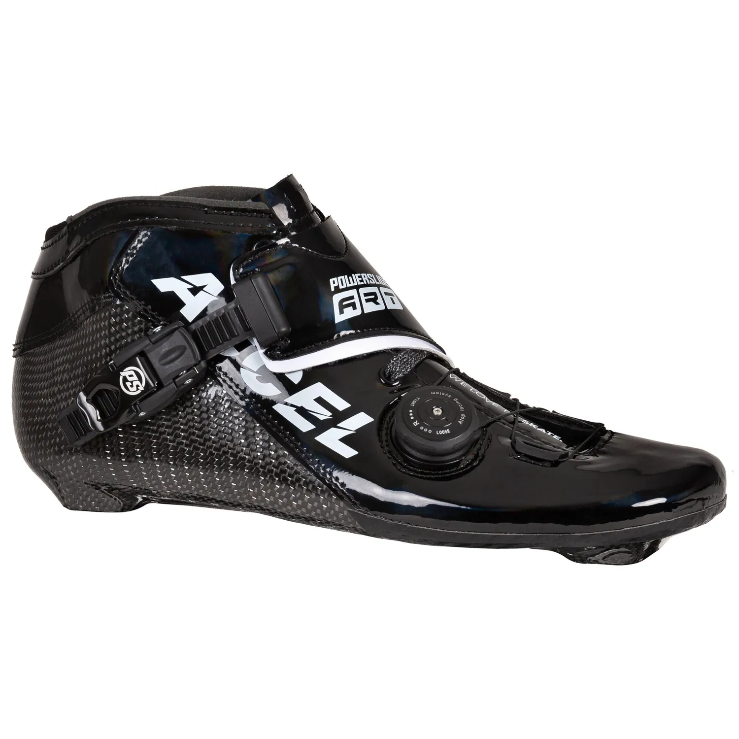 Powerslide Accel 195 racestøvle sort