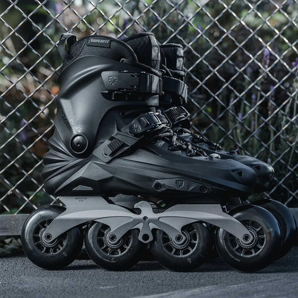 Flying Eagle Reaver Dual rulleskøjter Black/Grey alu