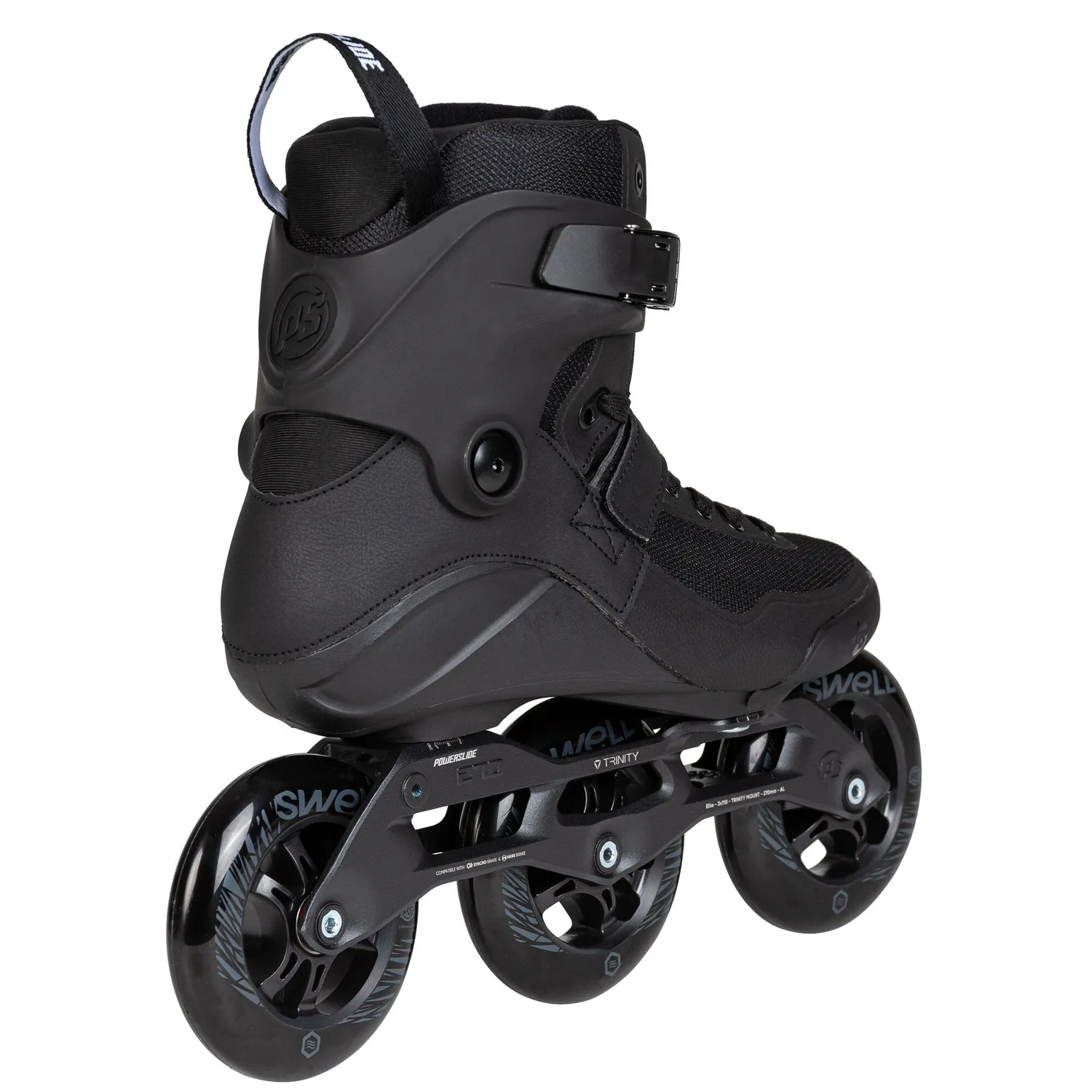 Powerslide Swell Triple Black 110 rulleskøjter sort