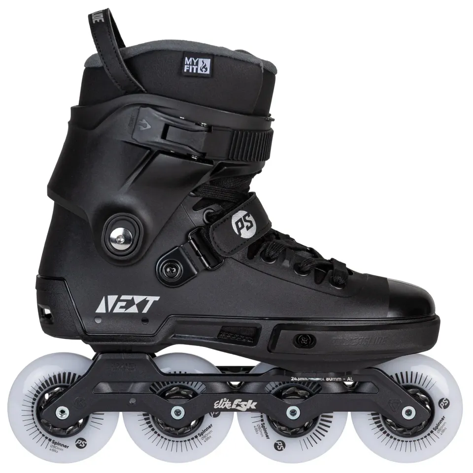Powerslide Next Black 80 rulleskøjter urban hardboot