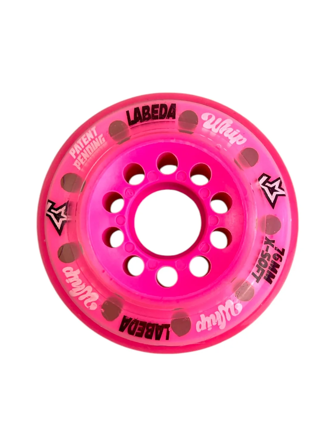 Labeda Whip X-Soft rulleskøjtehjul 80mm pink