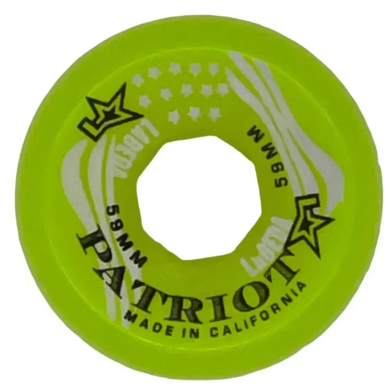 Labeda Patriot X-Soft rullehockeyhjul 59mm grøn blød