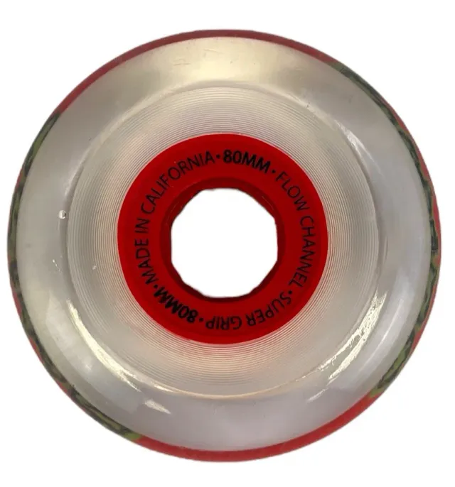 Labeda Slime X-Soft rullehockeyhjul rød 1 stk blød