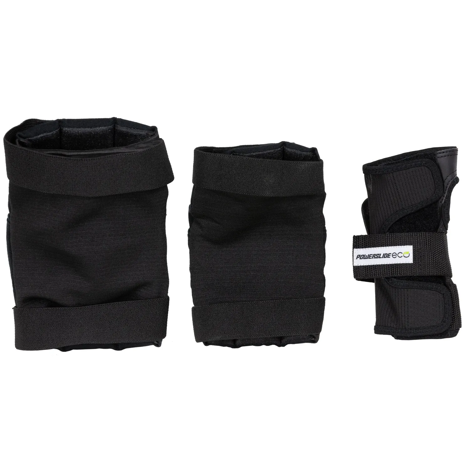 Powerslide Standard Eco beskyttelsessæt sort S-XL