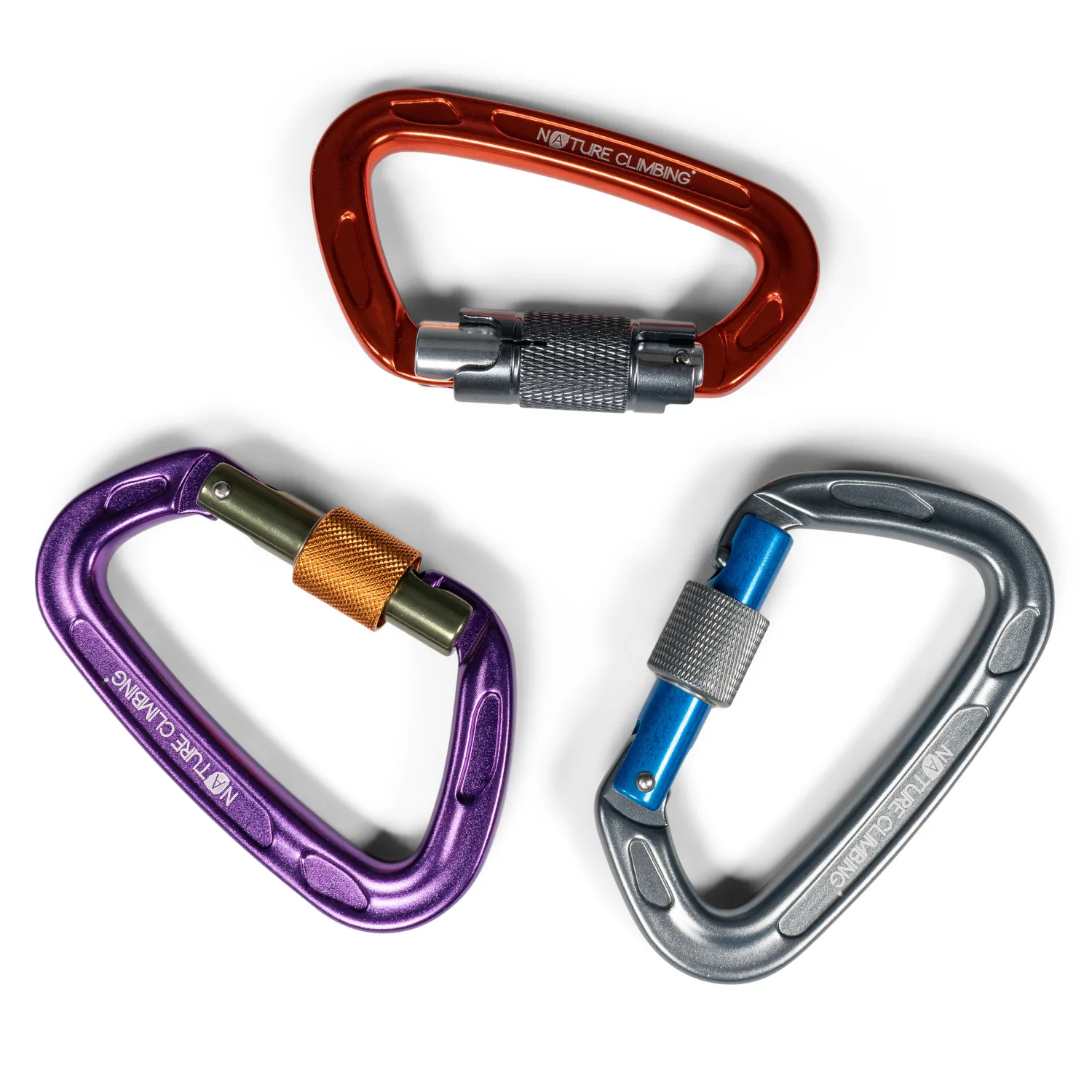 Nature Climbing Twistgate HMS-karabin aluminium 24 kN