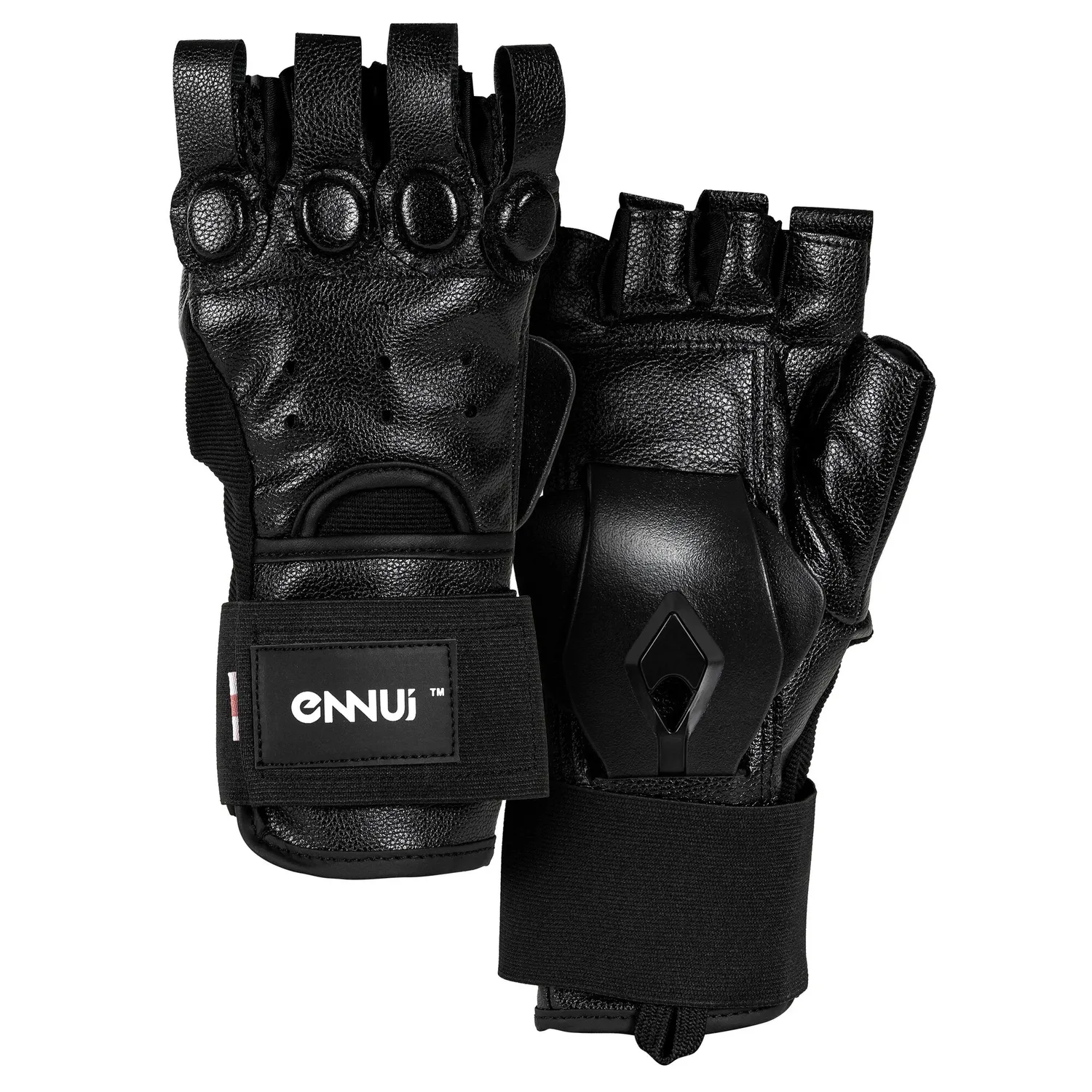 Ennui Urban Glove håndledsbeskytter fingerløs sort