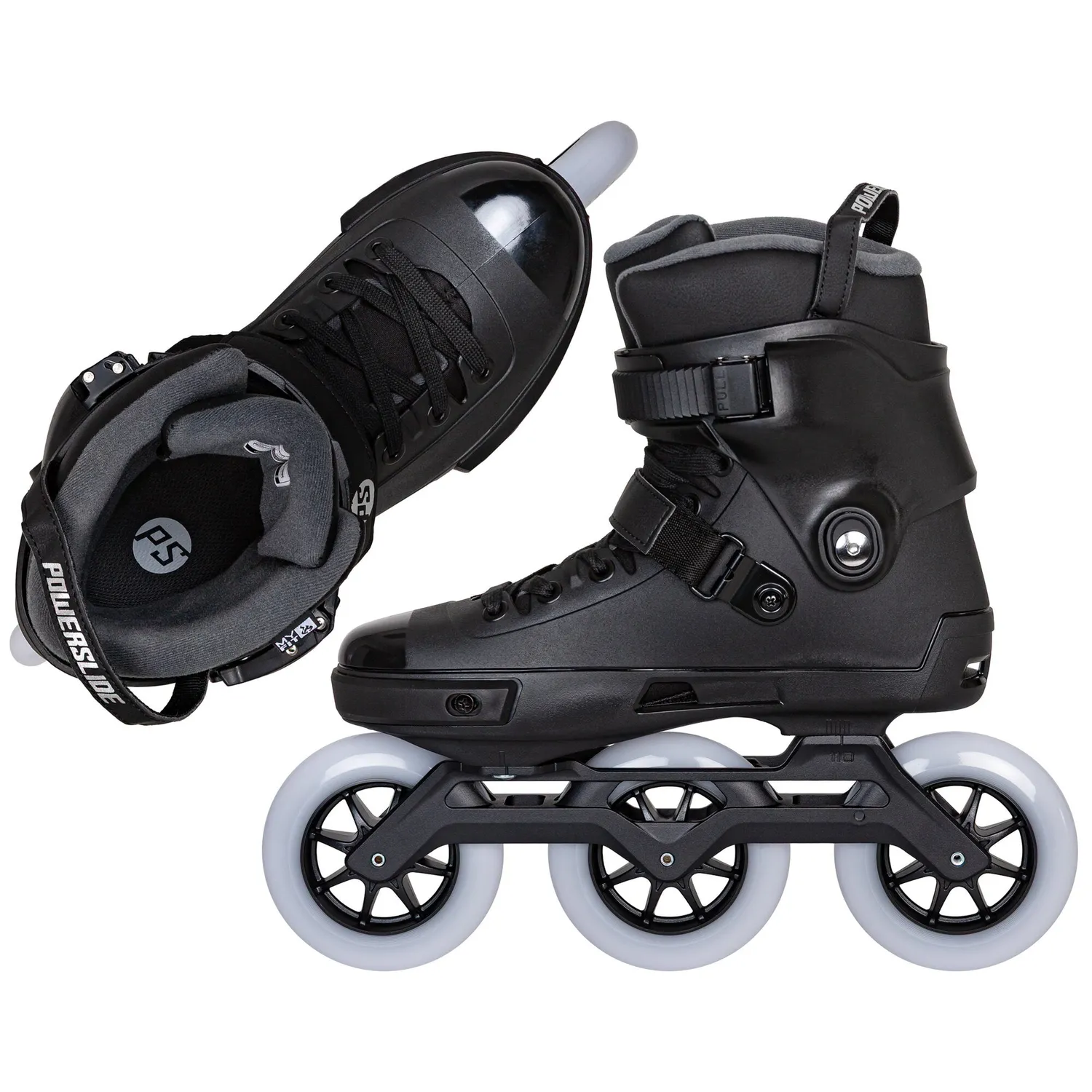 Powerslide Next Black 110 inliners 3-hjulet urban