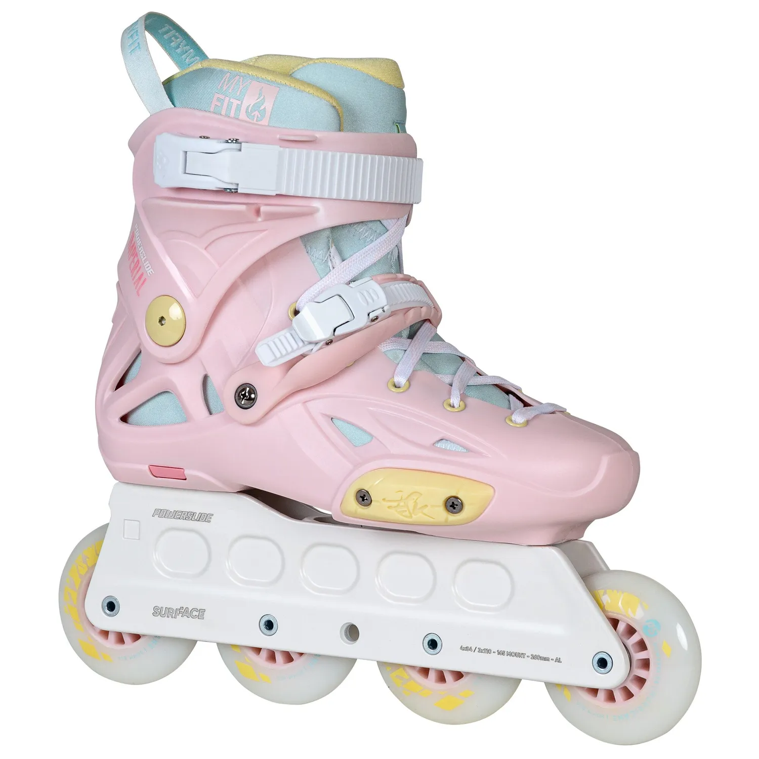 Powerslide Imperial Lollipop 80 rulleskøjte lyserød