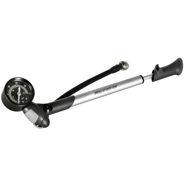 Powerslide Pneumatic minipumpe 300 PSI med manometer