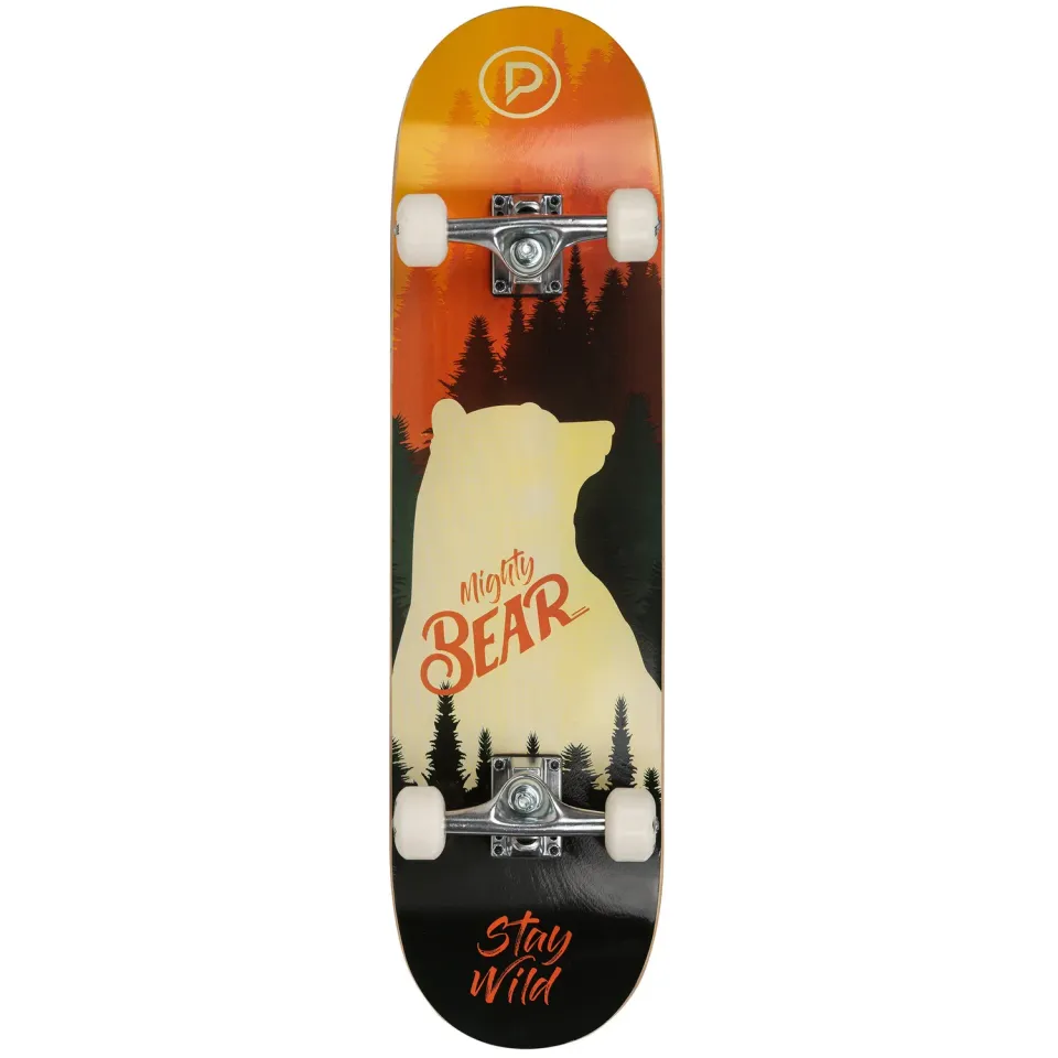 Playlife Mighty Bear skateboard multicolor komplet