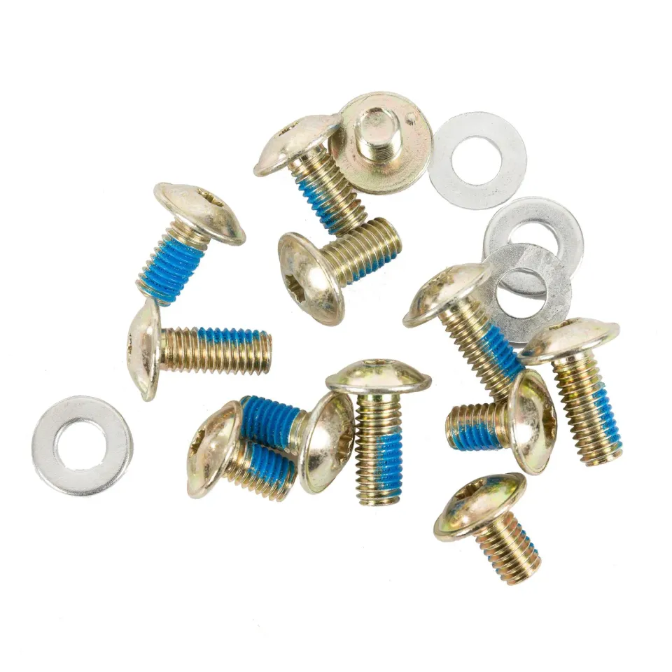 Powerslide monteringsskruer rammeskruer 12 stk 10-15mm