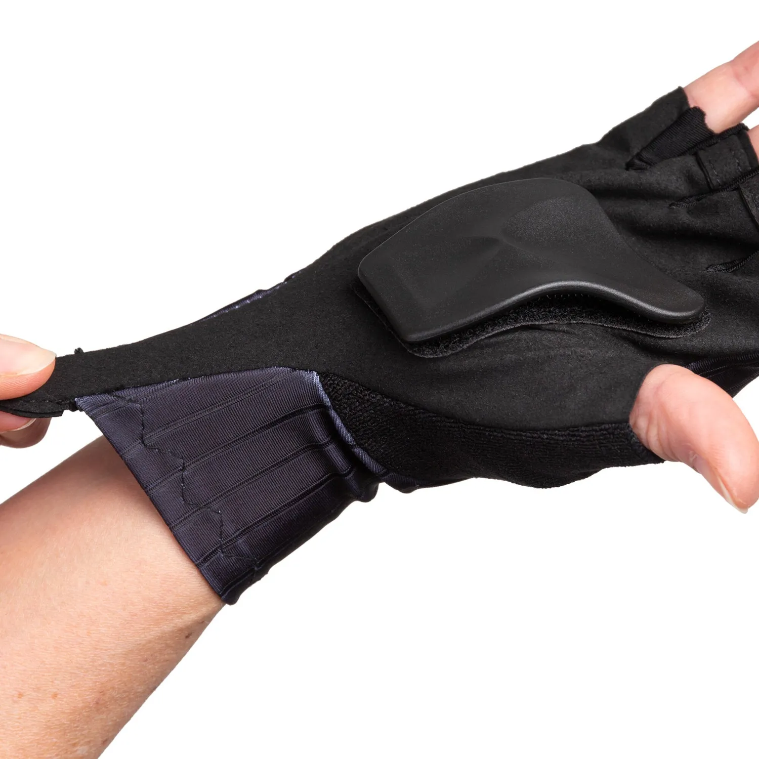 Powerslide Race Pro speedskate handsker lycra sort
