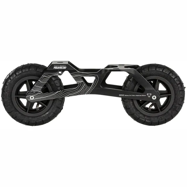 Powerslide Edge 150 TRI ramme sort 150mm