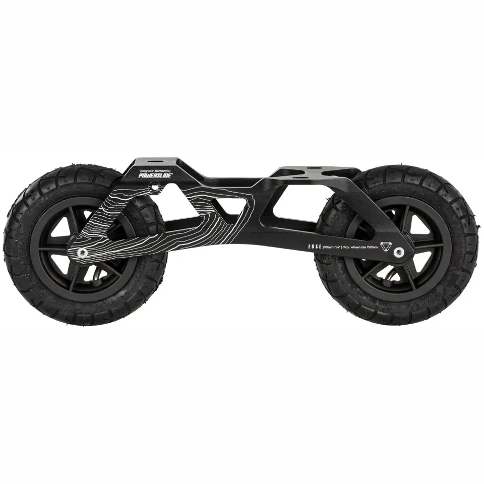 Powerslide Edge 150 TRI ramme sort 150mm