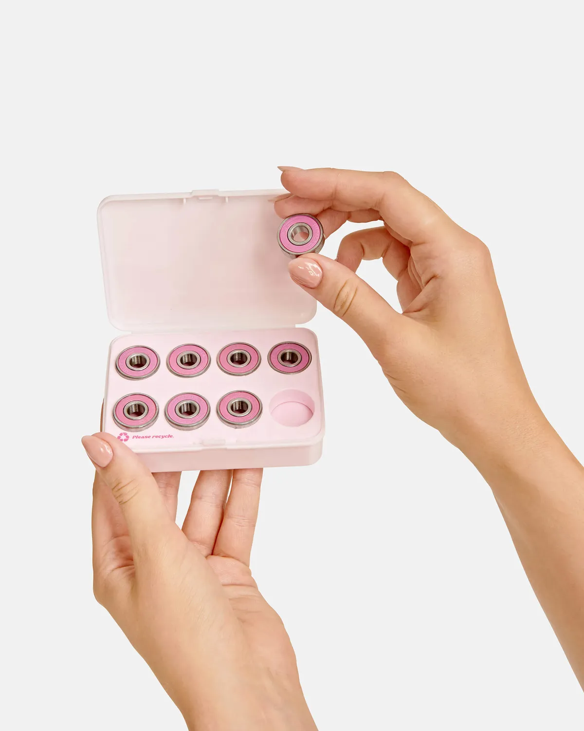 Impala ABEC 7 kuglelejer pink 8-pak til rulleskøjter