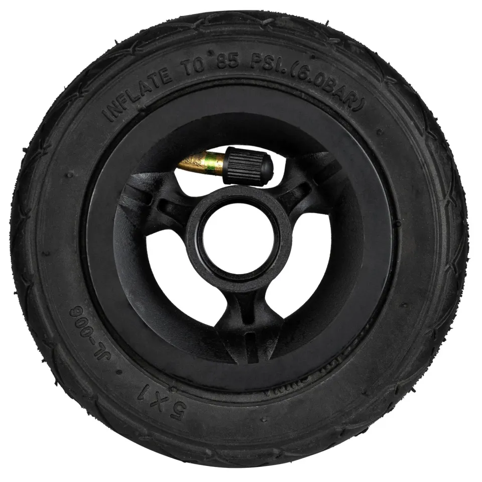 Powerslide Road Warrior 125 lufthjul 5 tommer sort