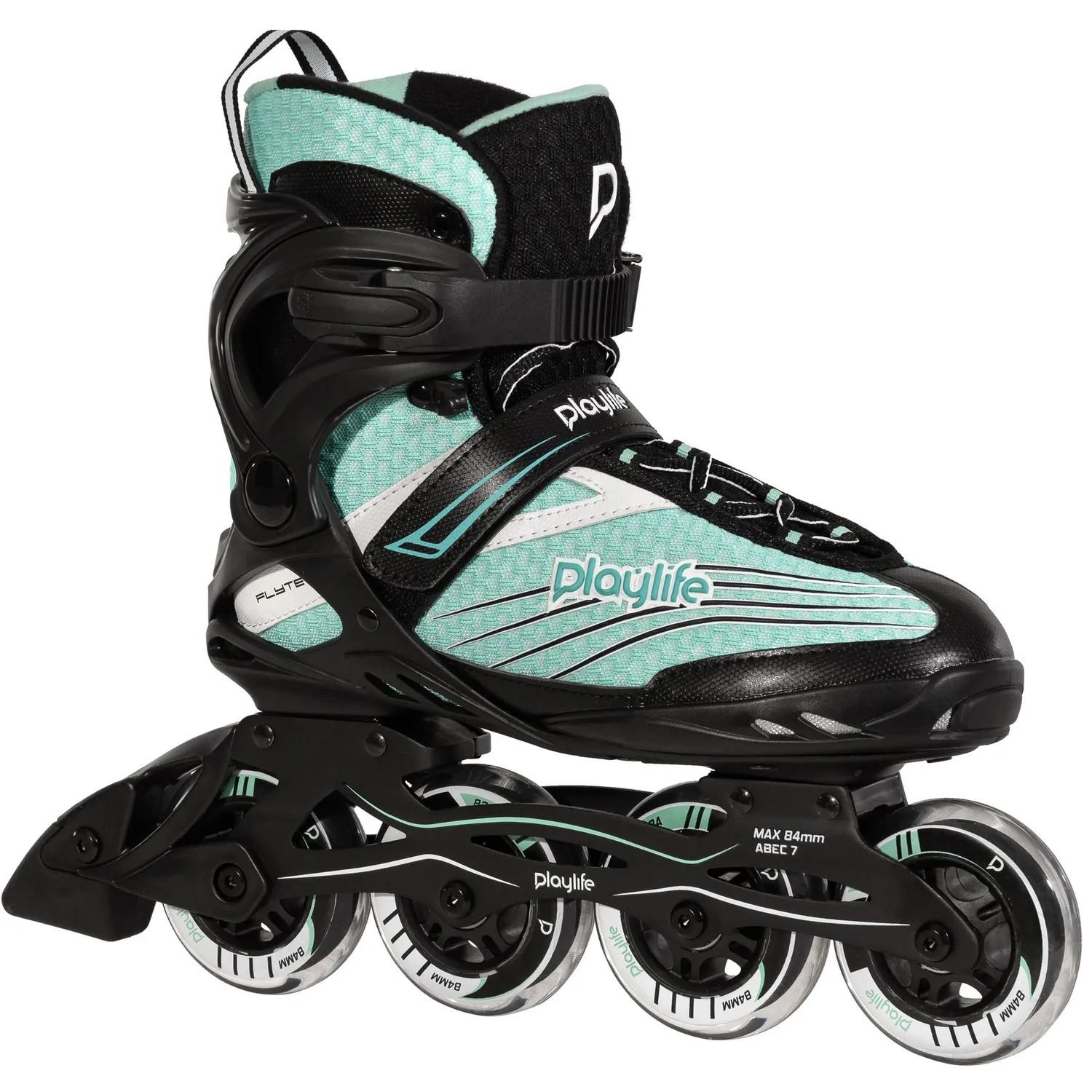 Playlife Flyte Teal 84 rulleskøjter 84mm begynder