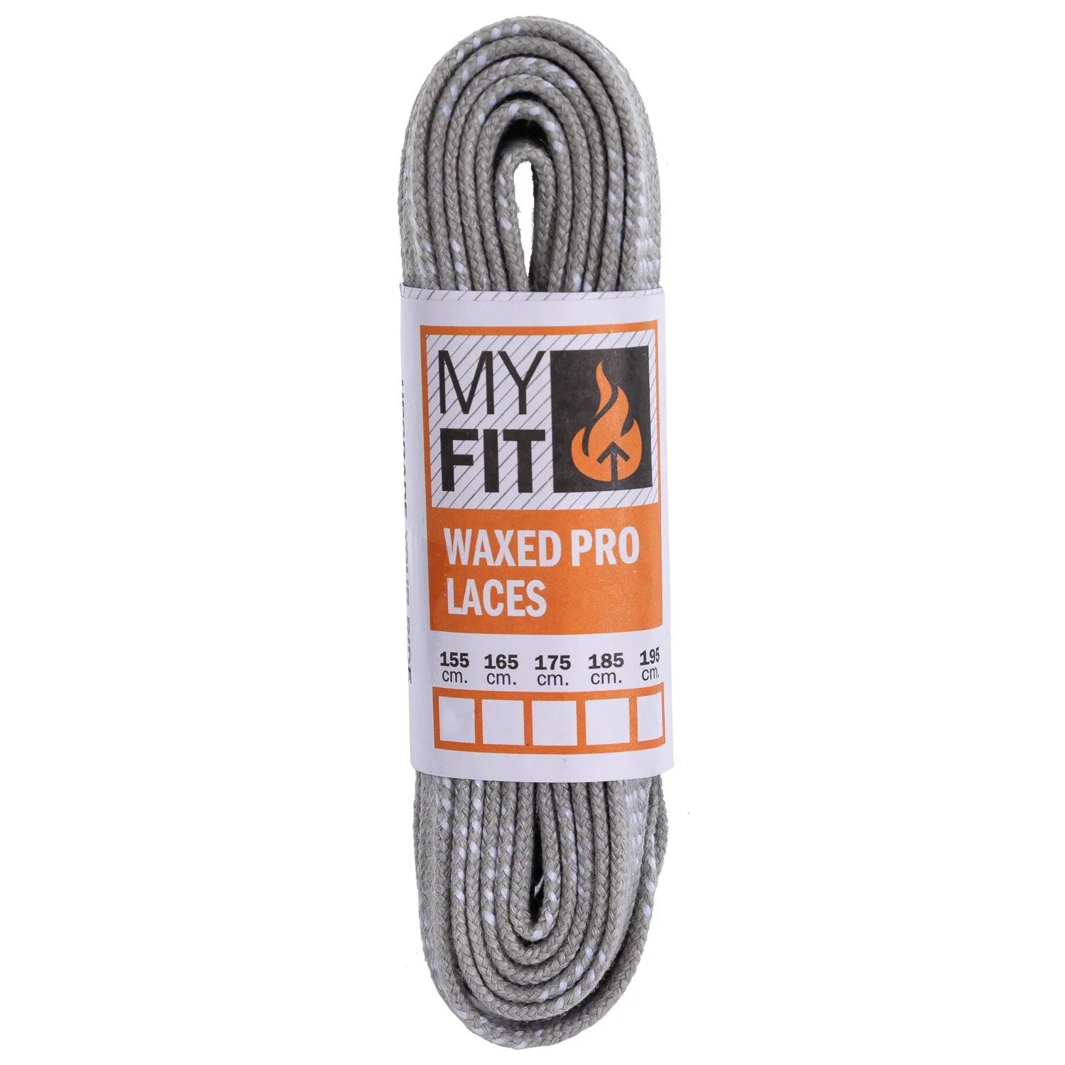 Myfit Waxed Laces Pro snørebånd grå