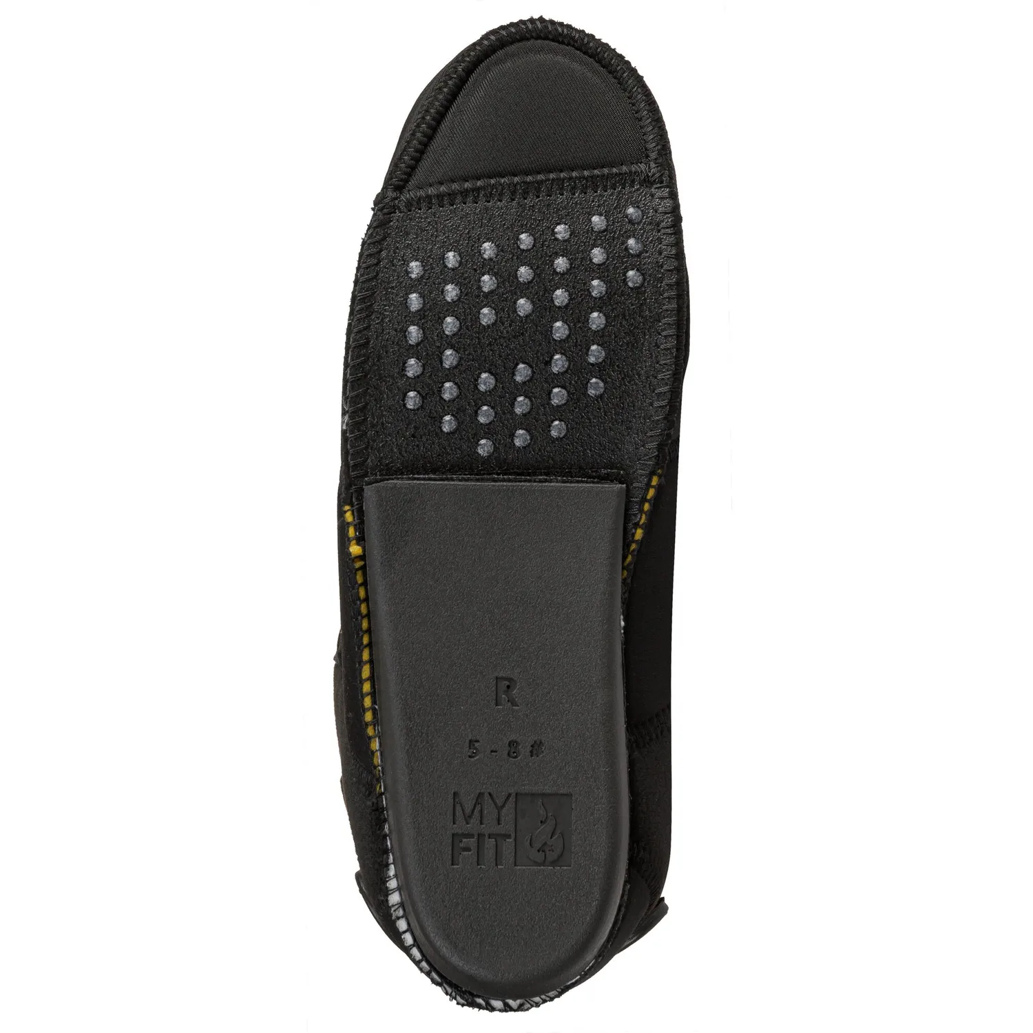 Myfit 2nd Skin Black inderstøvle sort tynd
