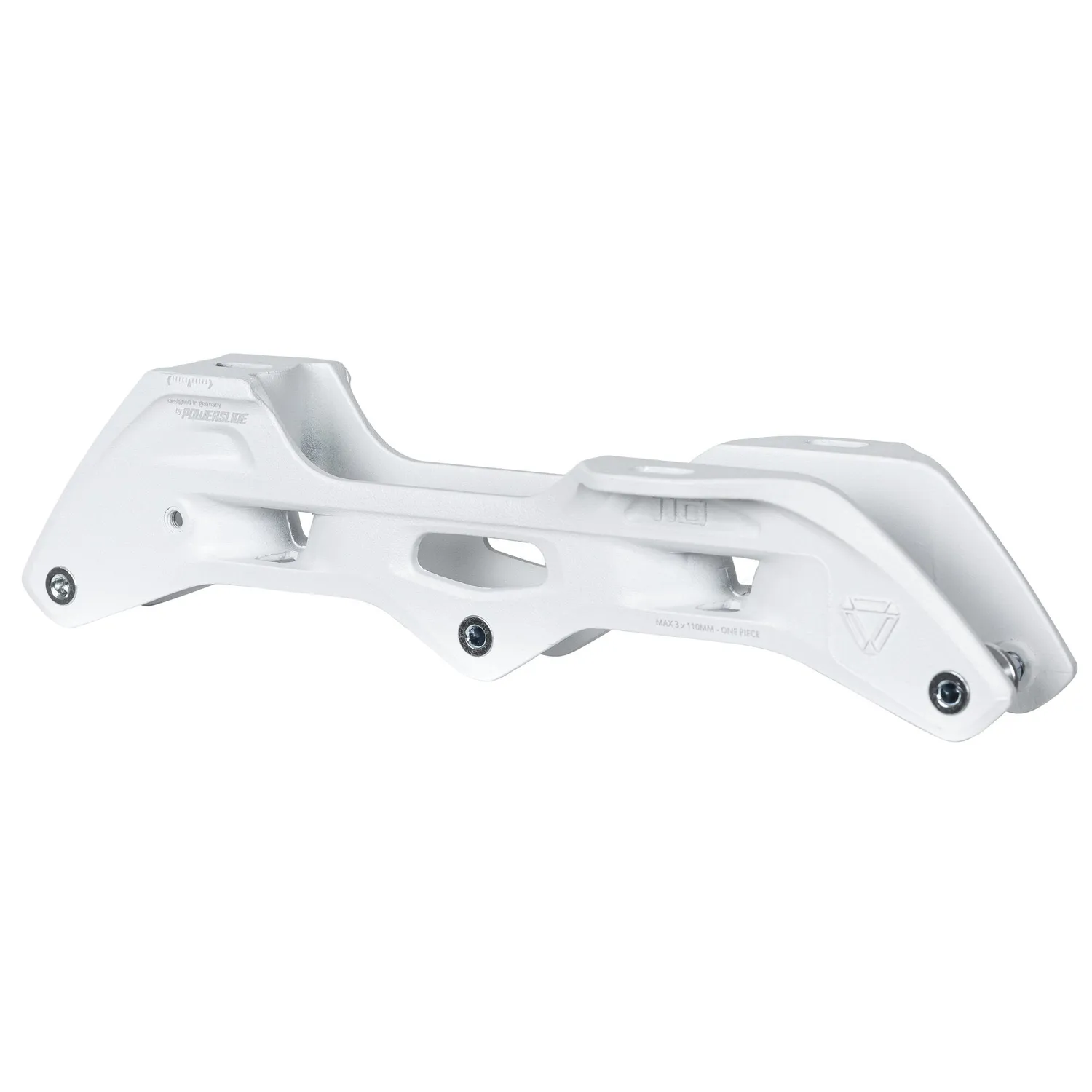 Powerslide Elite 243 3x110 hvidt stel Trinity