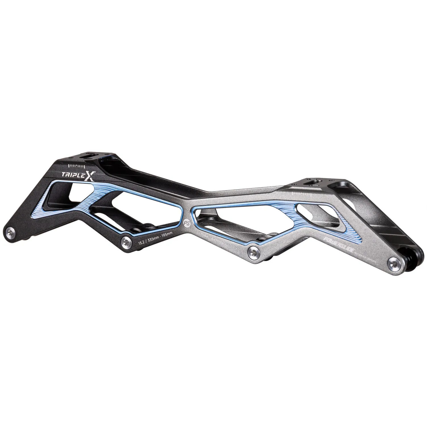 Powerslide Triple X 13.2 4x110 ramme 195 sort