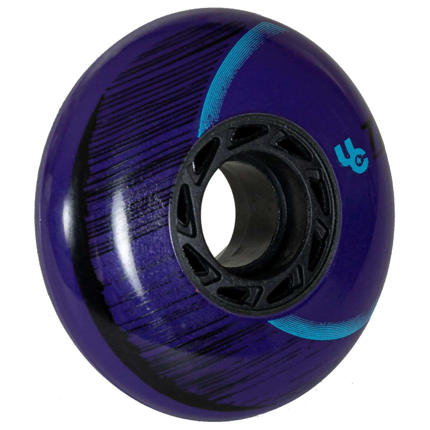 Undercover Cosmic Eclipse hjul 72mm 86A 4-pak sort