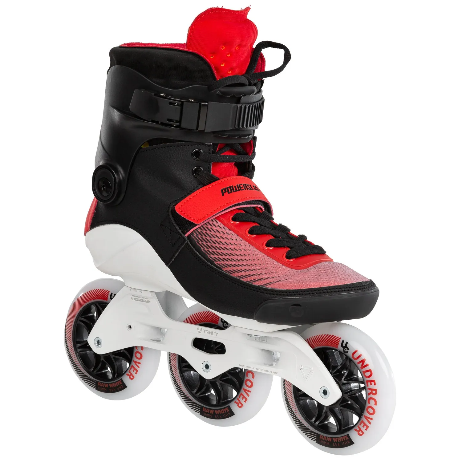 Powerslide Swell Bolt 110 inliners sort 3-hjulet fitness