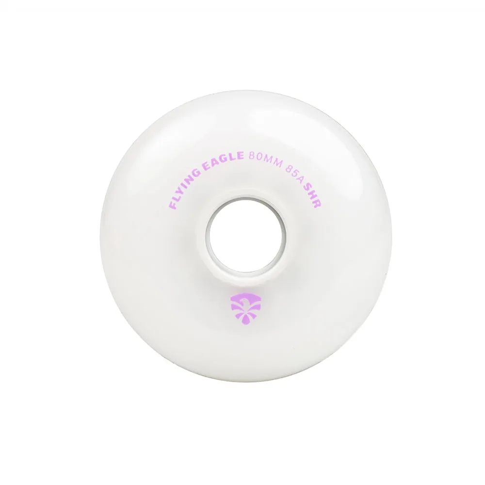 Flying Eagle X7 hjul 80mm Black 4-pak 85A