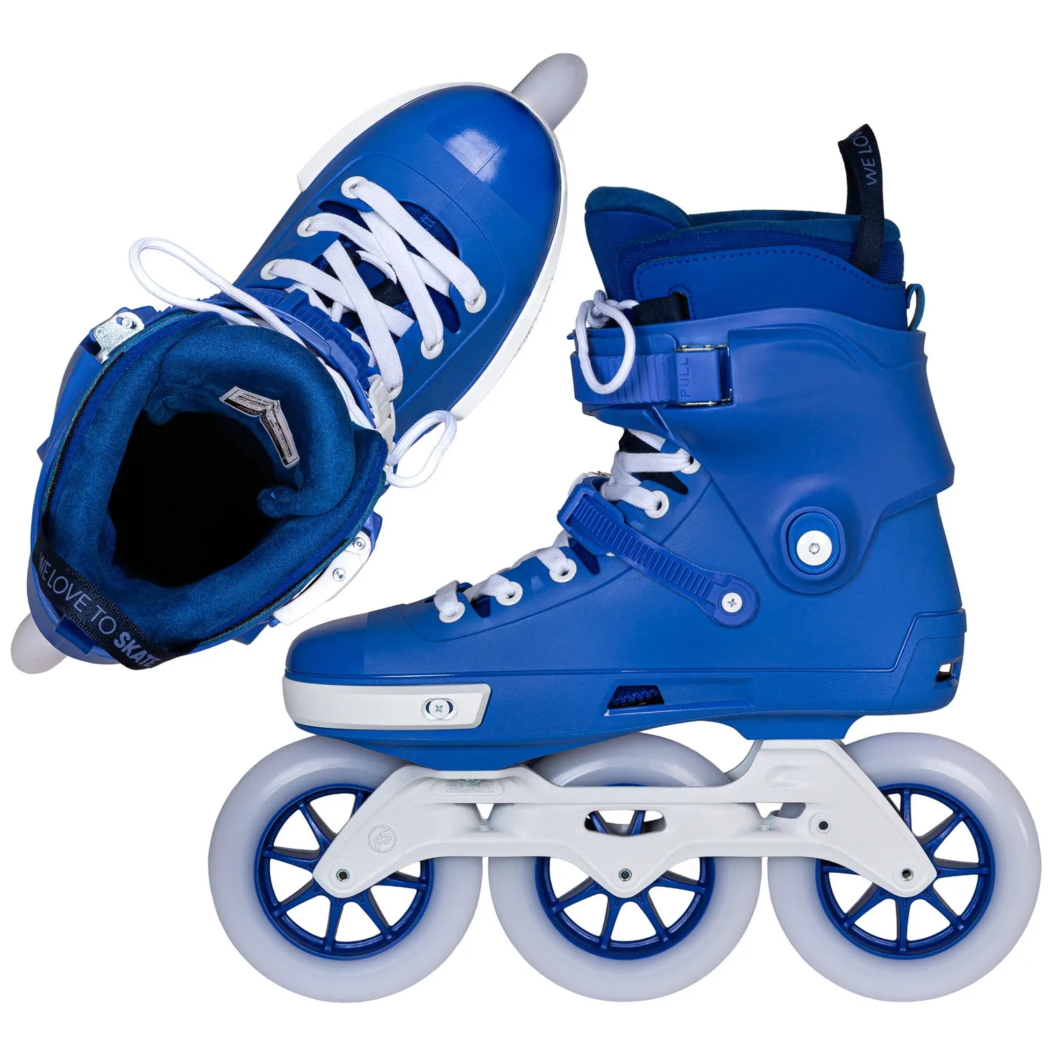 Powerslide Next 125 Deep Blue urban rulleskøjter blå