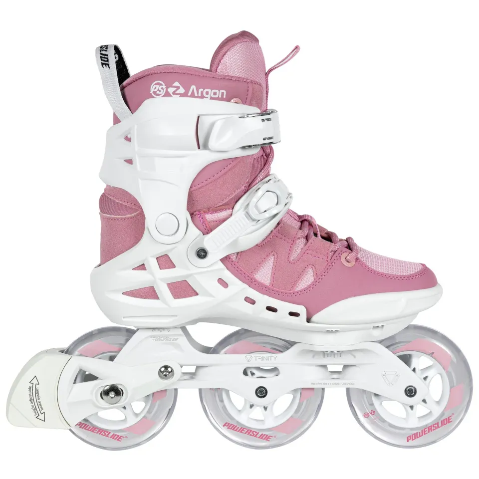 Powerslide Phuzion Argon Rose 100 fitness inlineskøjter lyserød
