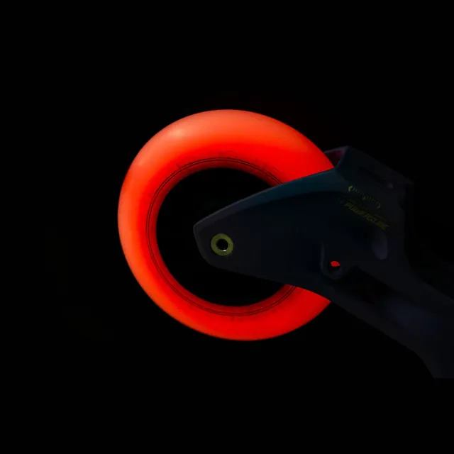 Powerslide Neons 100/85A lysehjul rød 3-pak