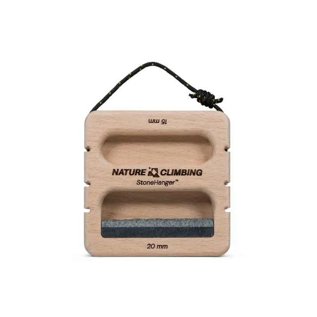 Nature Climbing Stone Hanger hangboard granit bærbar