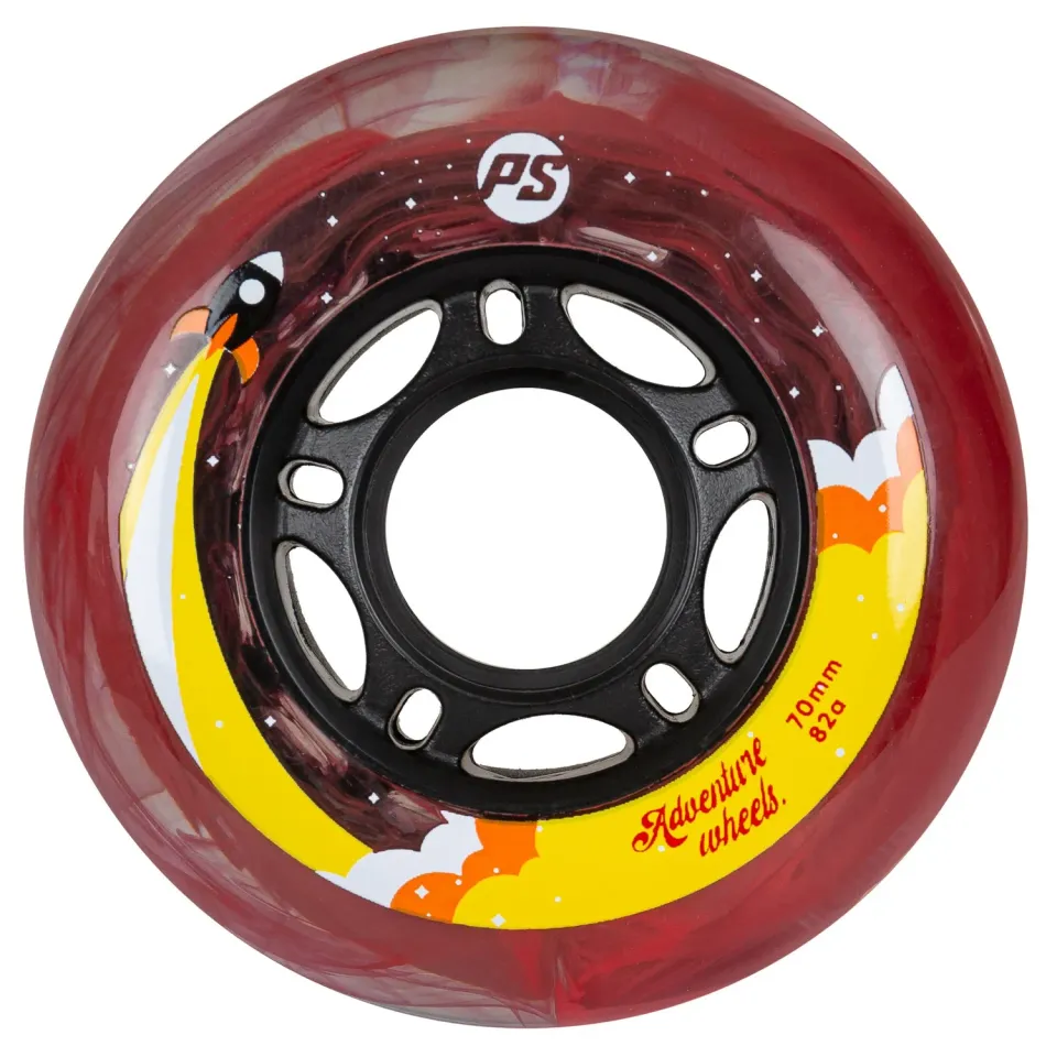 Powerslide Adventure 70/82A hjul orange 4-pak