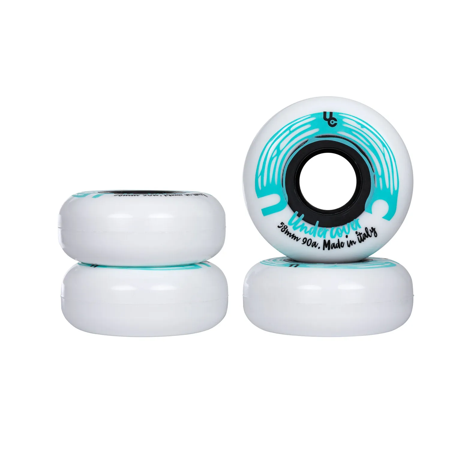 Undercover IT 58 skatehjul 4-pak 90A
