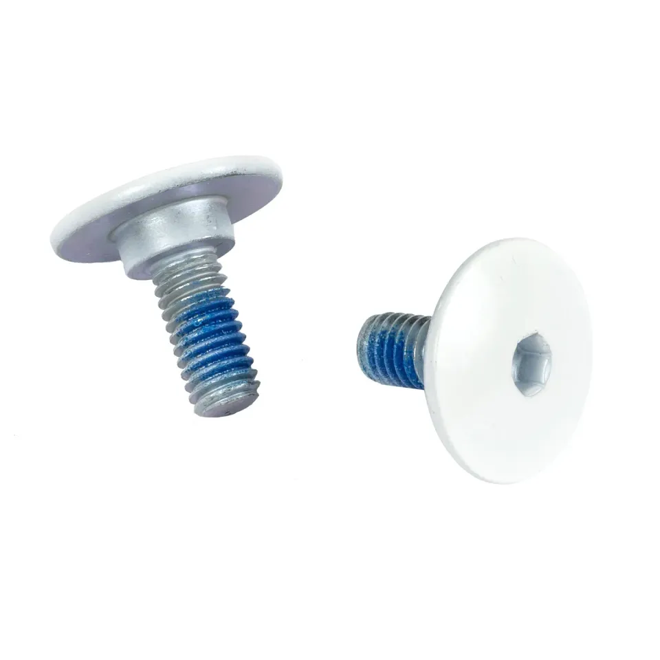 Powerslide Cuff Skrue Hvid til Swell/Kaze 4-pak