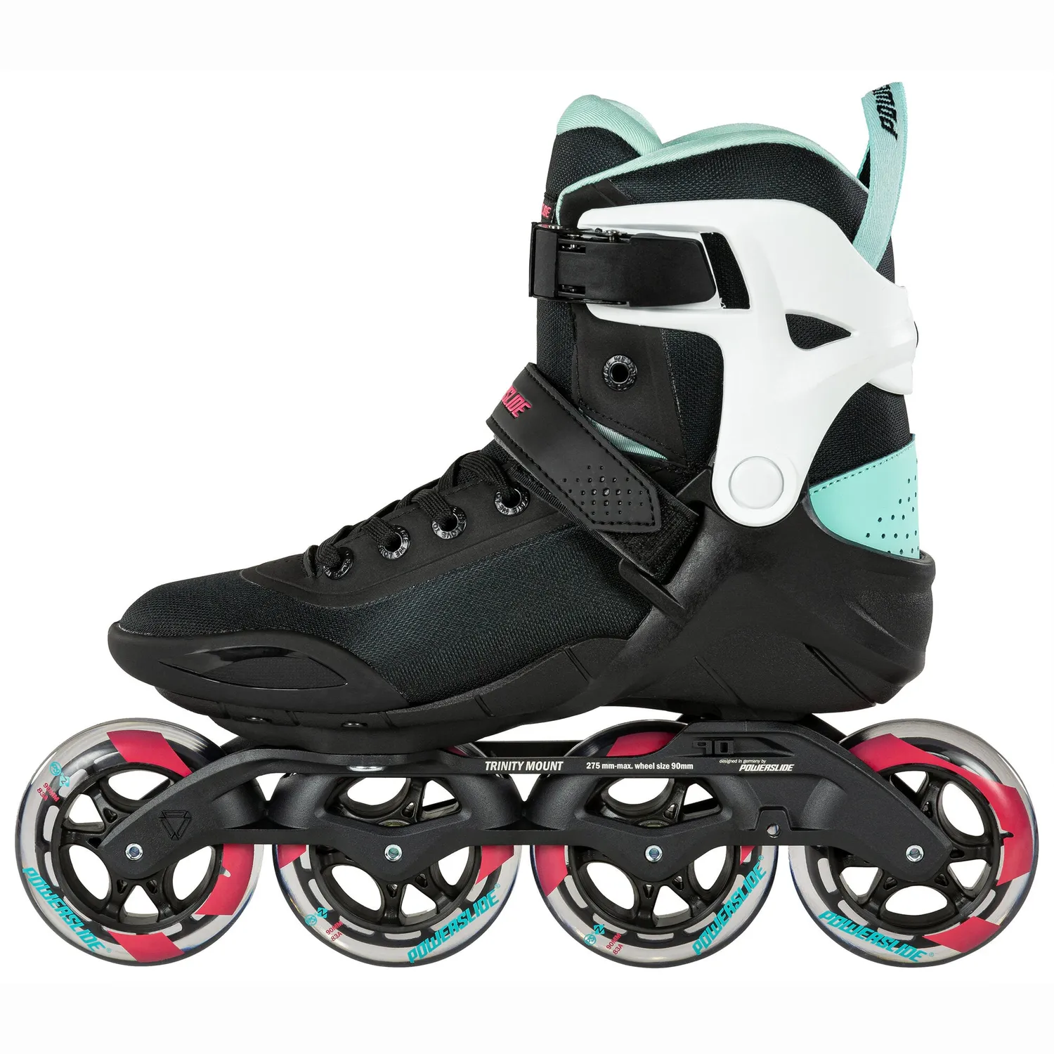 Powerslide Phuzion Radon Teal 90 rulleskøjter teal